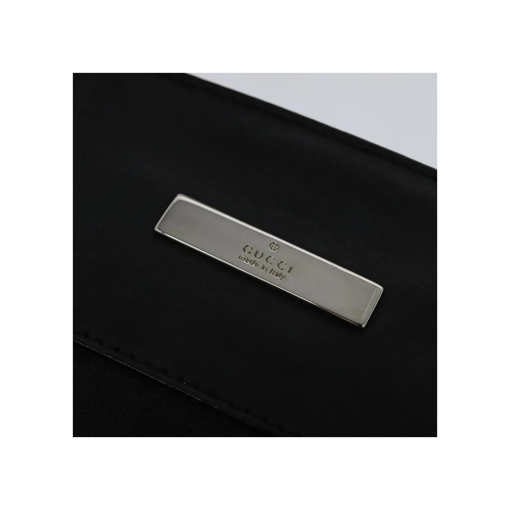 Sac Messager Plat Gucci Vintage - Black - Image 13