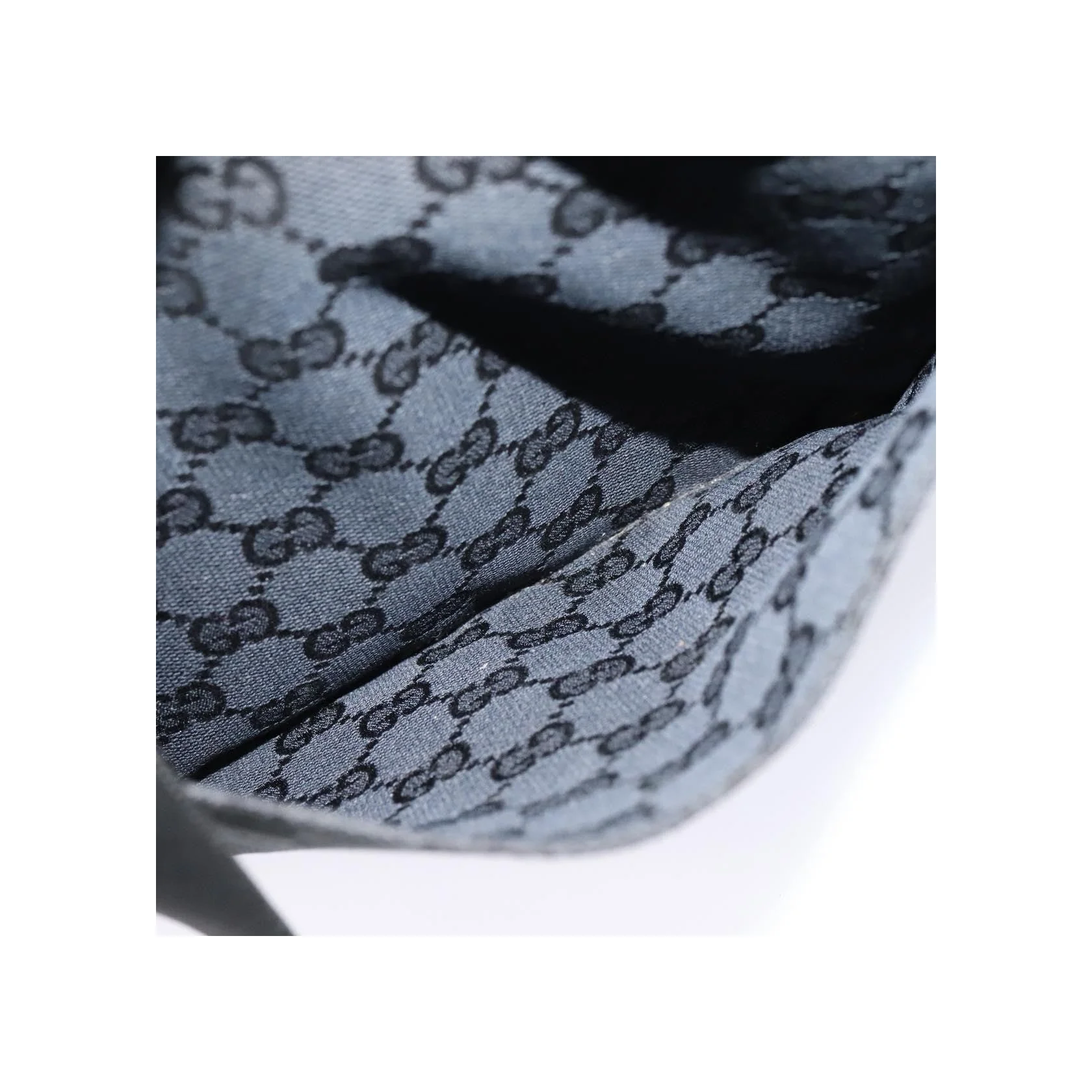 Sac Messager Plat Gucci Vintage - Black - Image 19