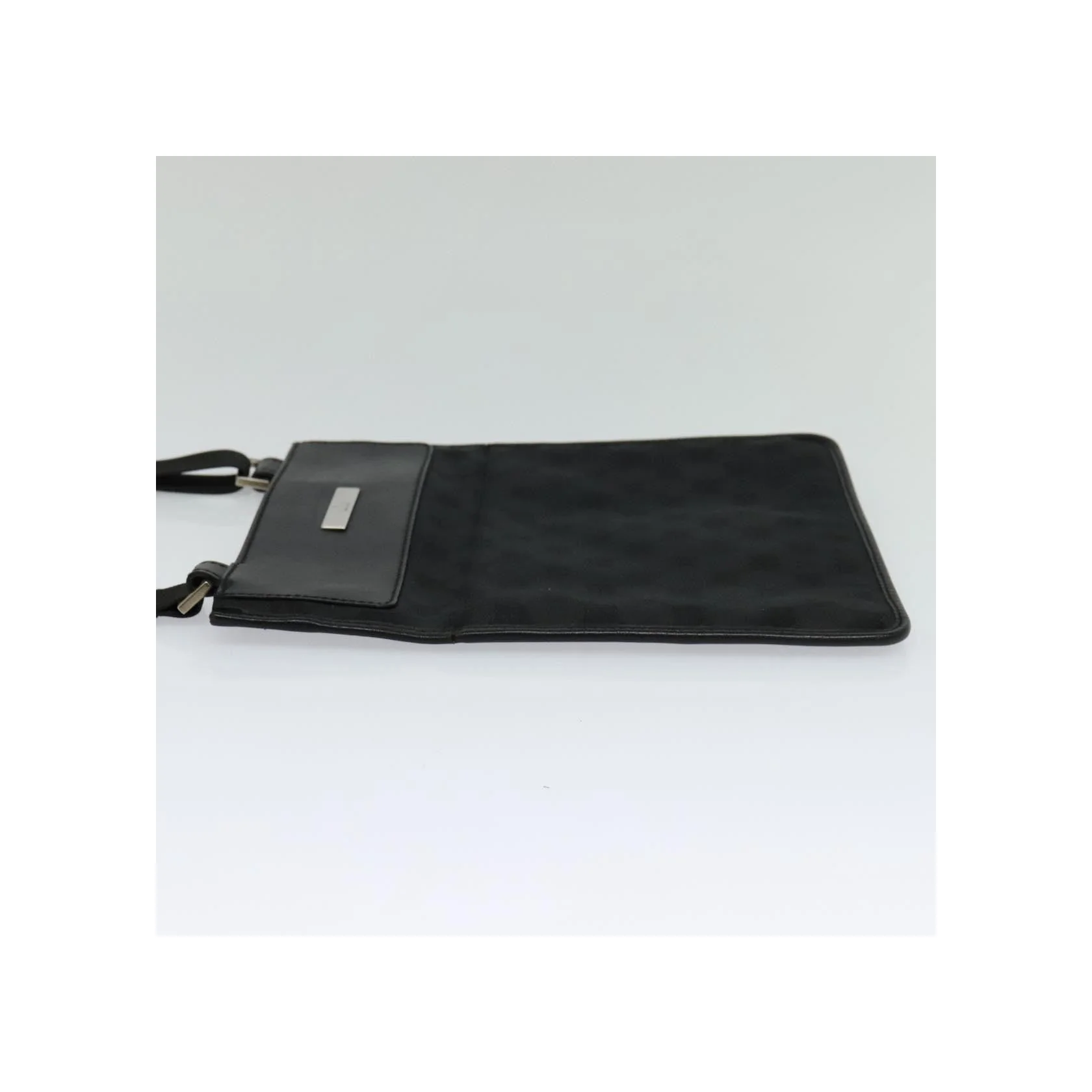 Sac Messager Plat Gucci Vintage - Black - Image 3