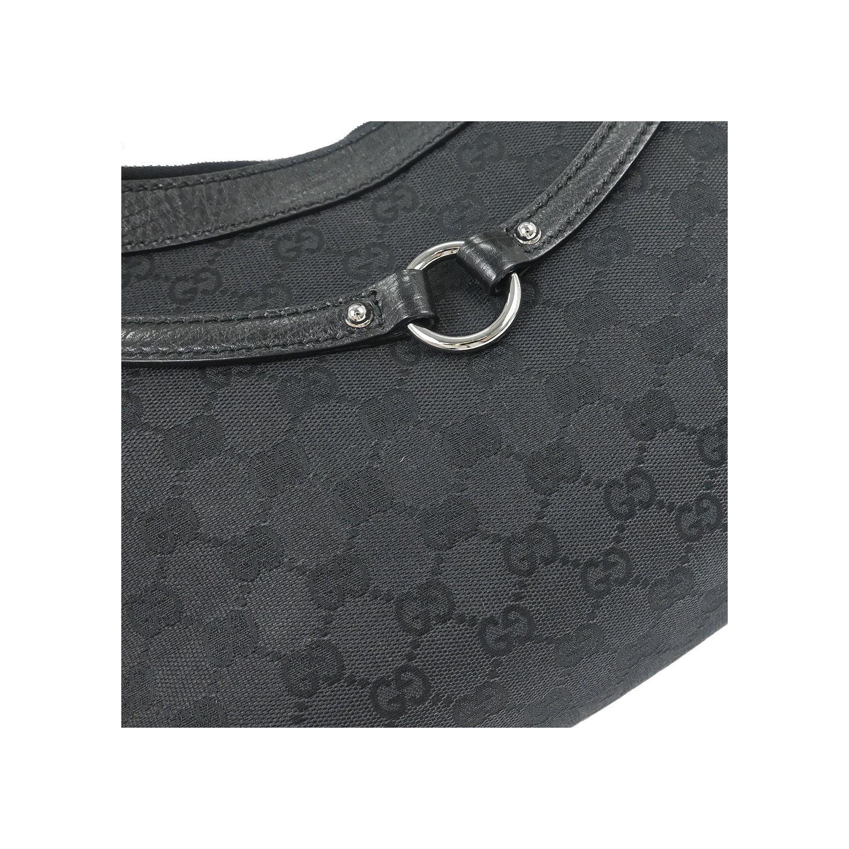 Sac À Bandoulière Gucci Vintage Horsebit - Black - Image 9