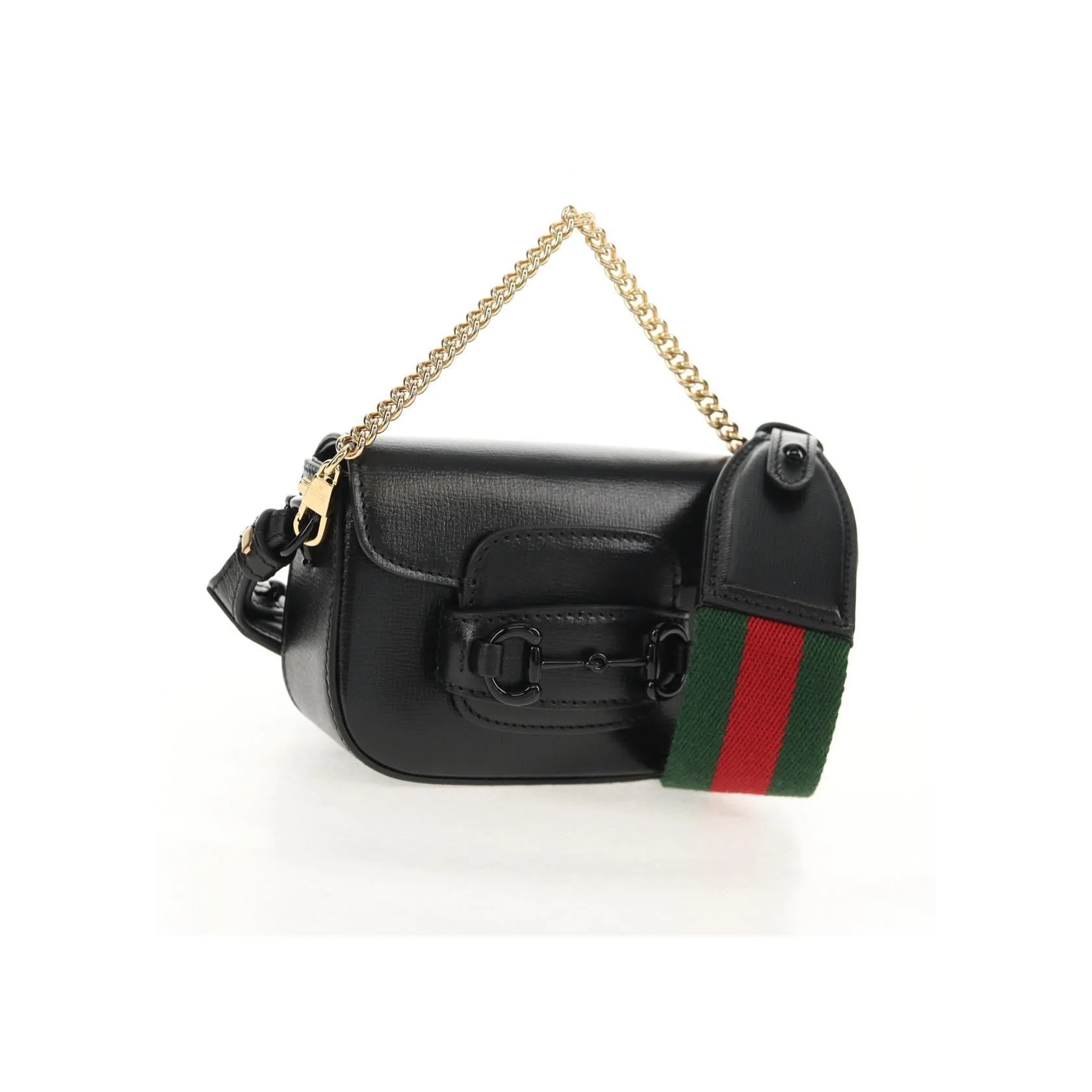 Sac À Bandoulière Gucci Vintage Horsebit - Black - Image 16
