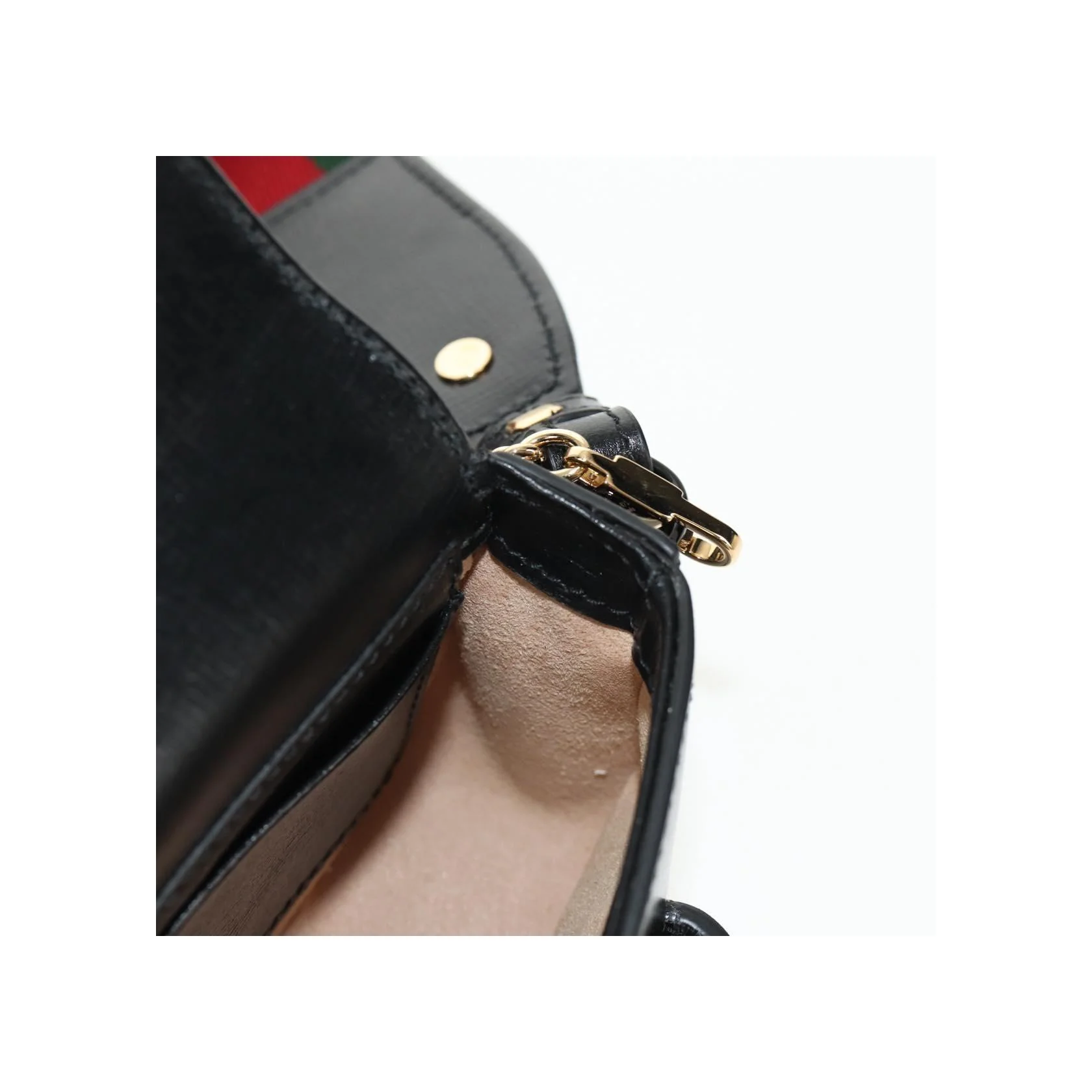 Sac À Bandoulière Gucci Vintage Horsebit - Black - Image 20