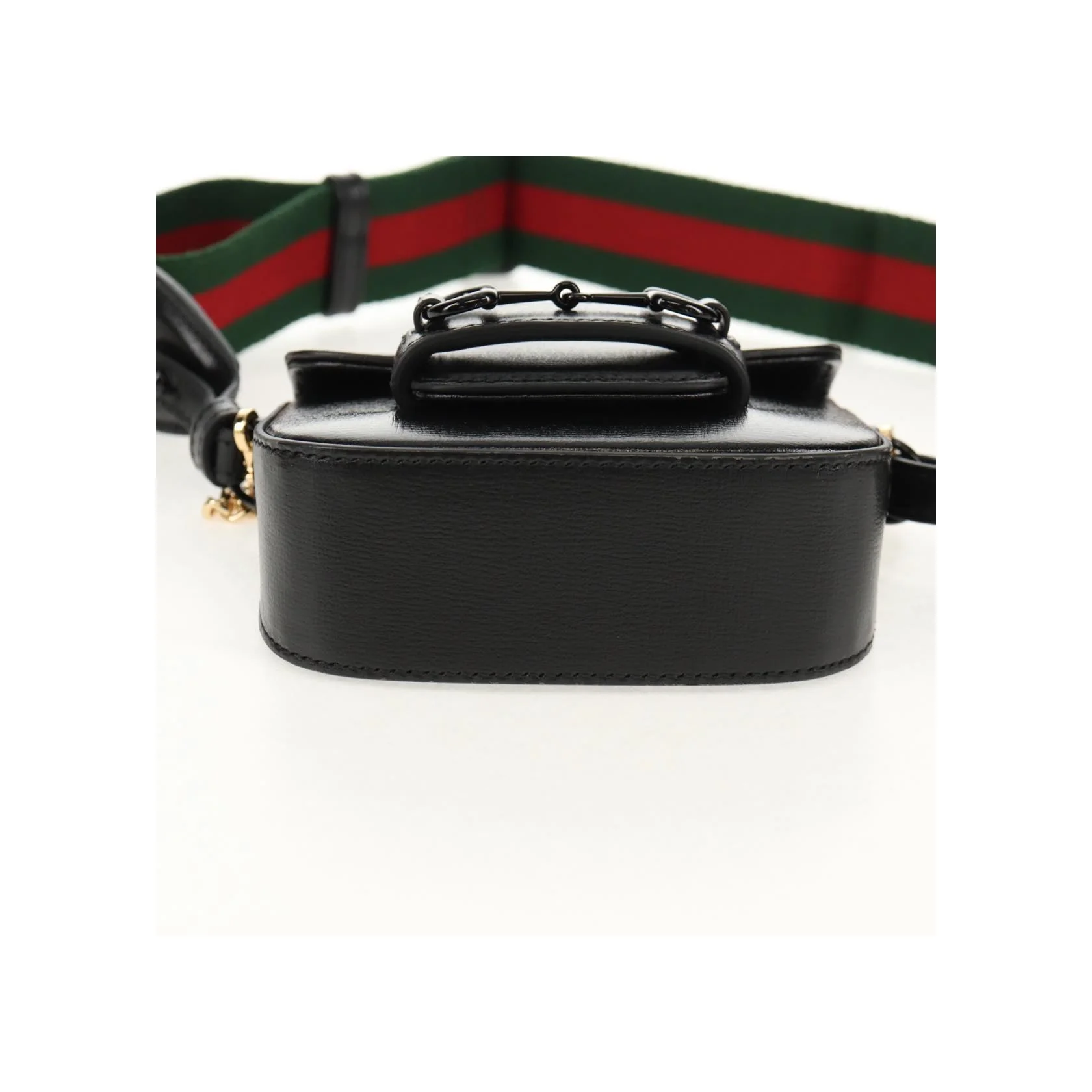 Sac À Bandoulière Gucci Vintage Horsebit - Black - Image 23