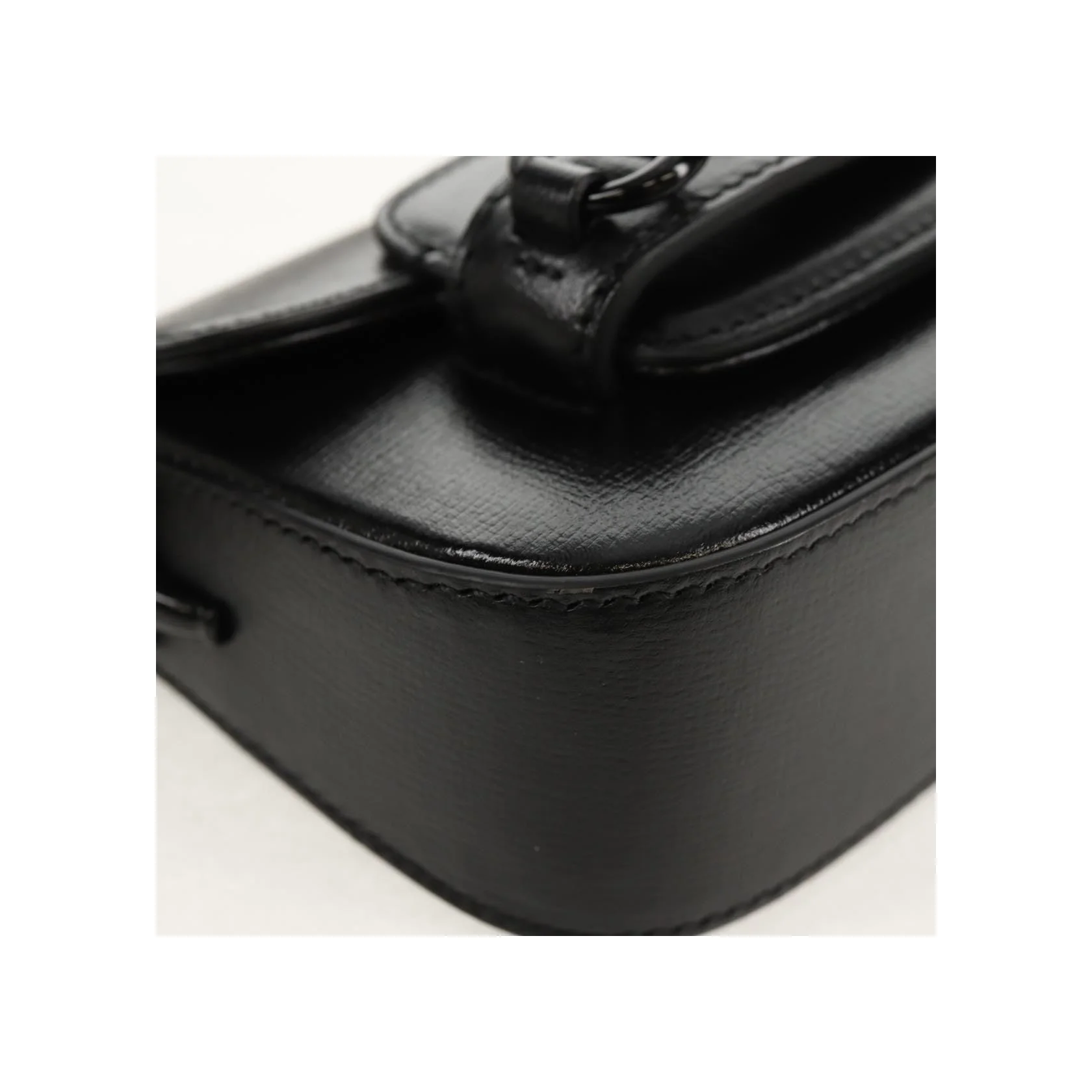 Sac À Bandoulière Gucci Vintage Horsebit - Black - Image 8