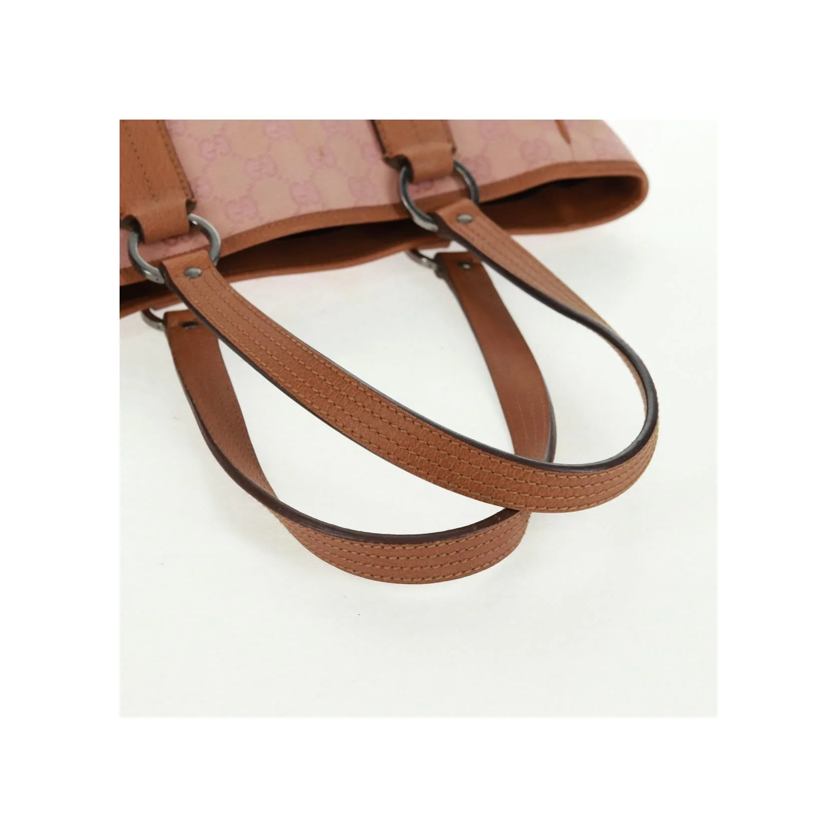 Tote Ouvert Gucci Vintage - Pink - Image 8