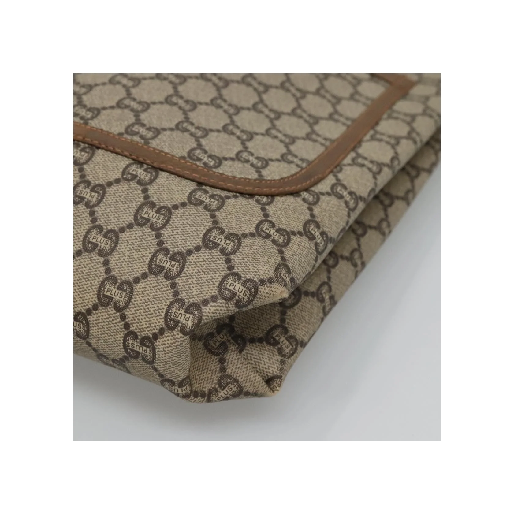 Tote Bag Gucci Vintage Web Strap - Beige - Image 11