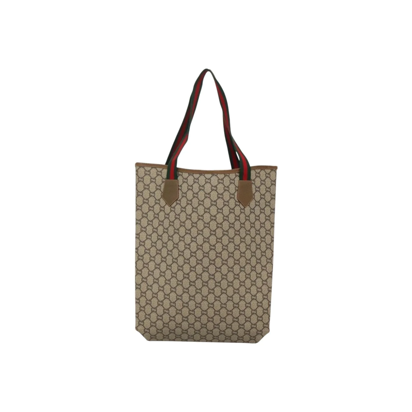 Tote Bag Gucci Vintage Web Strap - Beige - Image 2