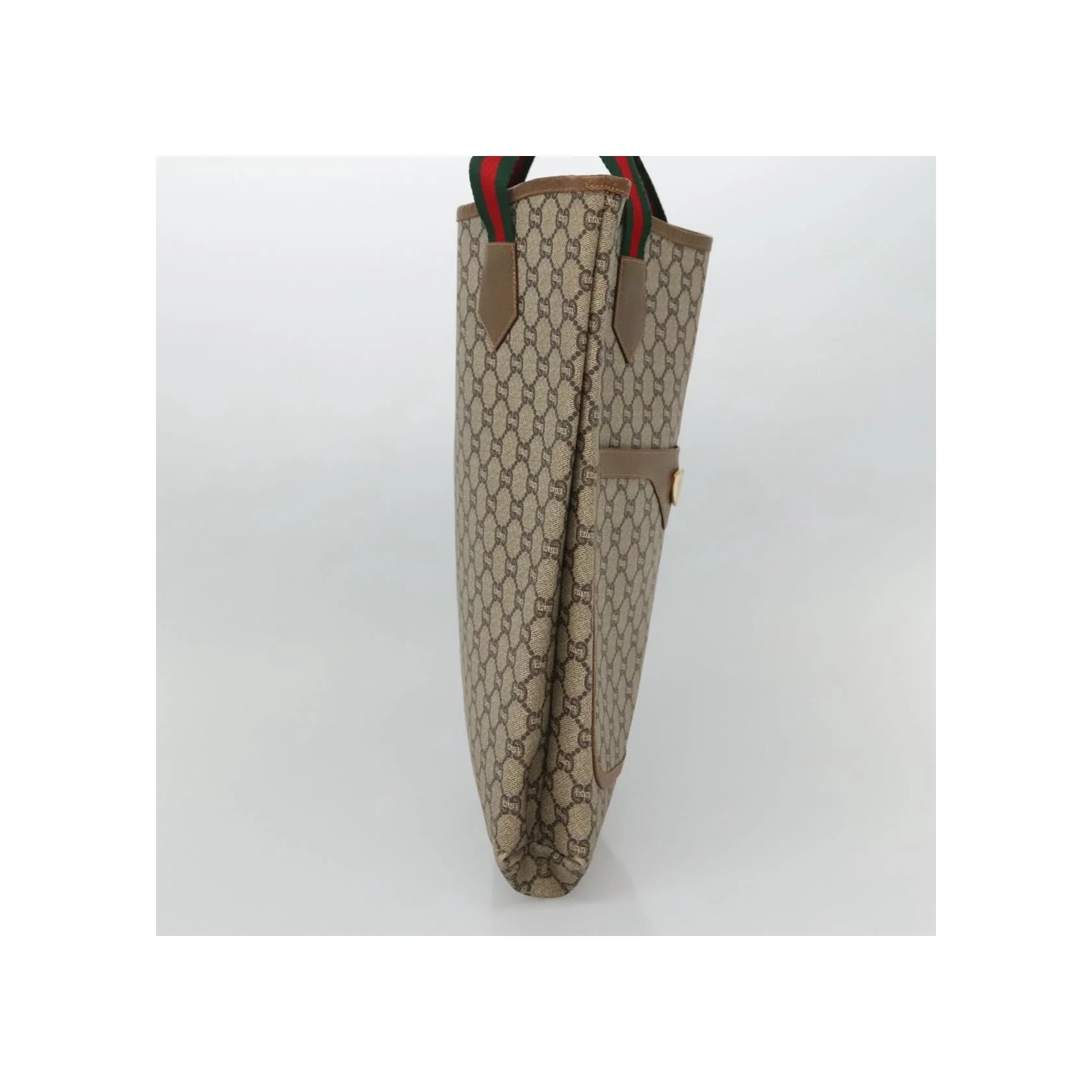 Tote Bag Gucci Vintage Web Strap - Beige - Image 3