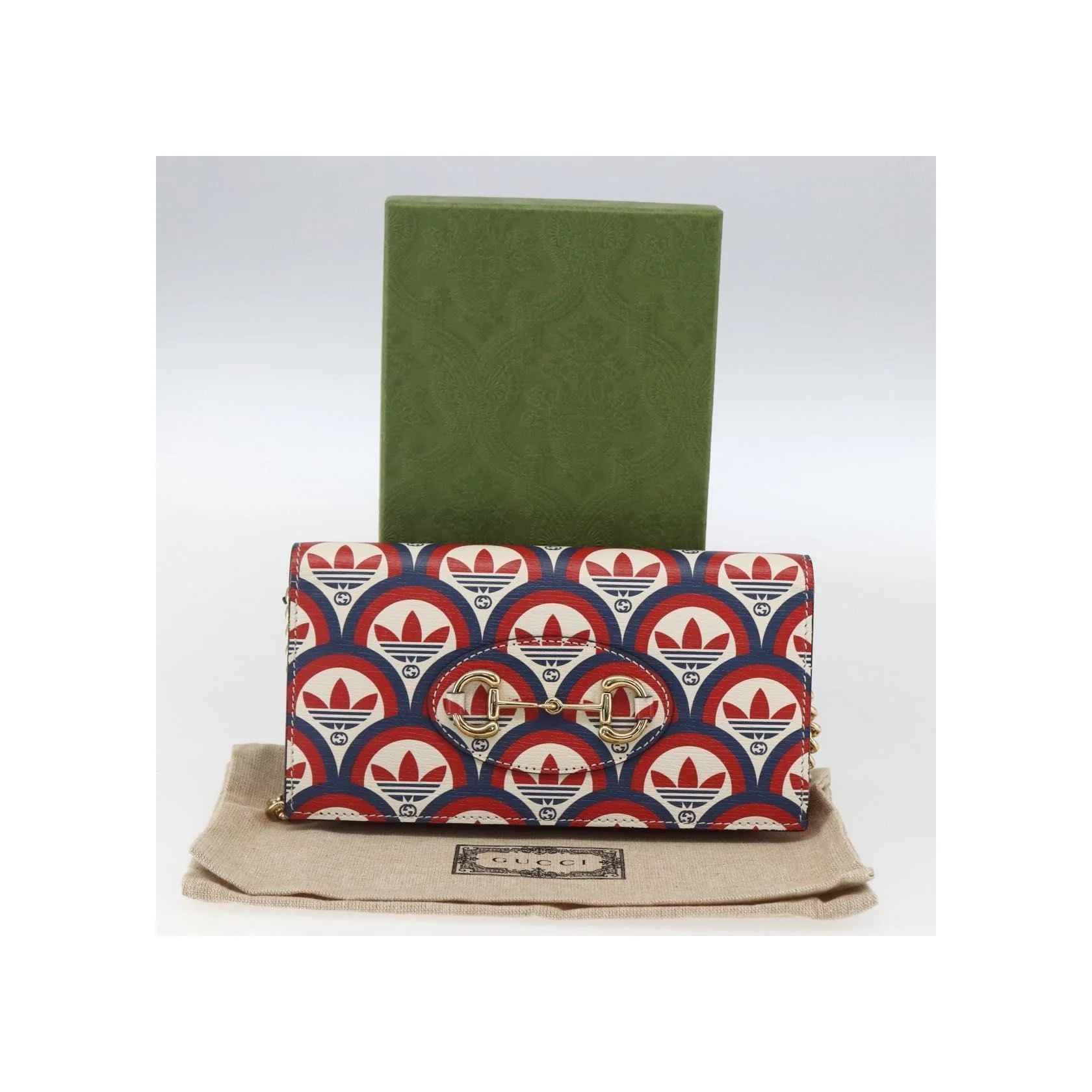 Portefeuille À Chaîne Gucci X Adidas - Multicolour - Image 14