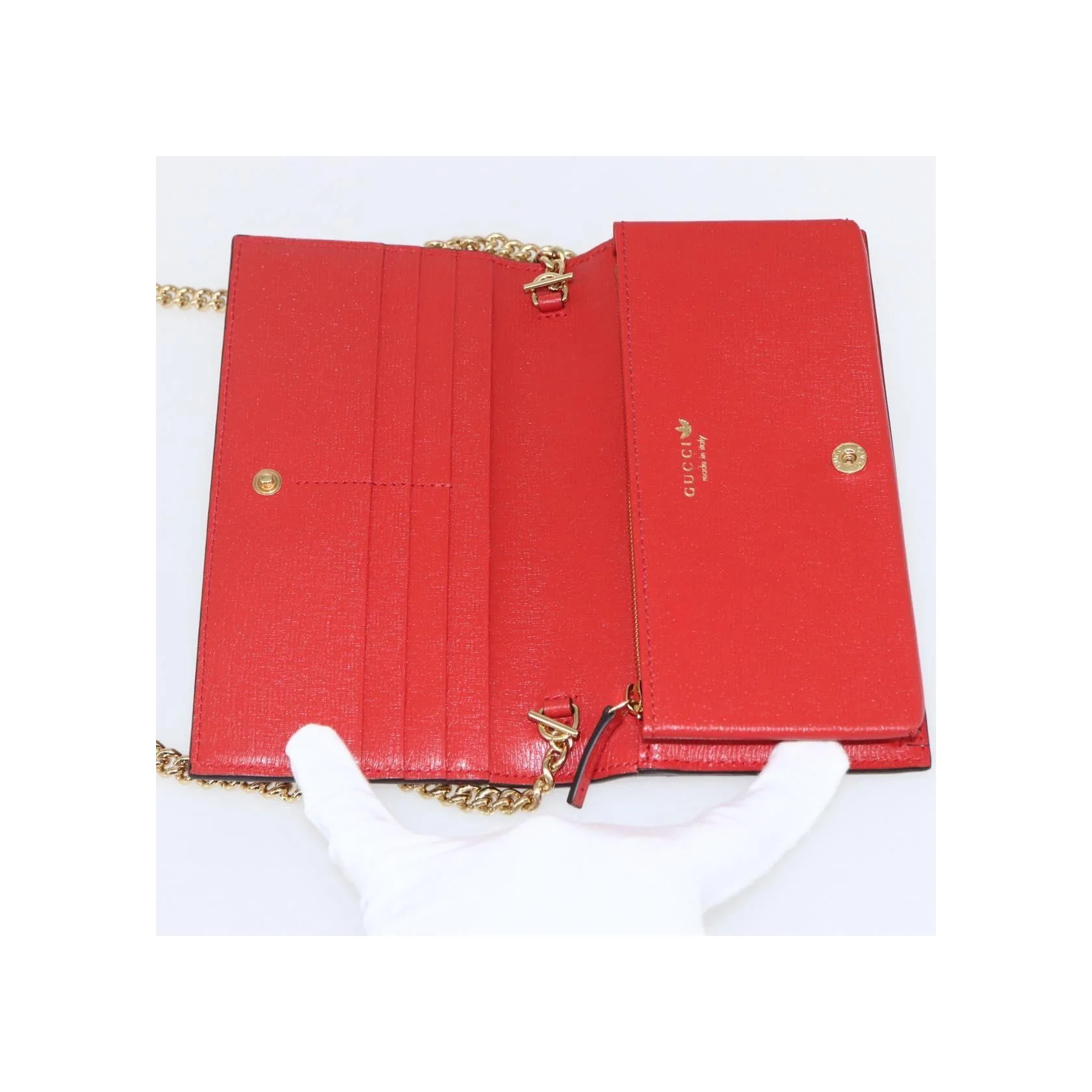 Portefeuille À Chaîne Gucci X Adidas - Multicolour - Image 20