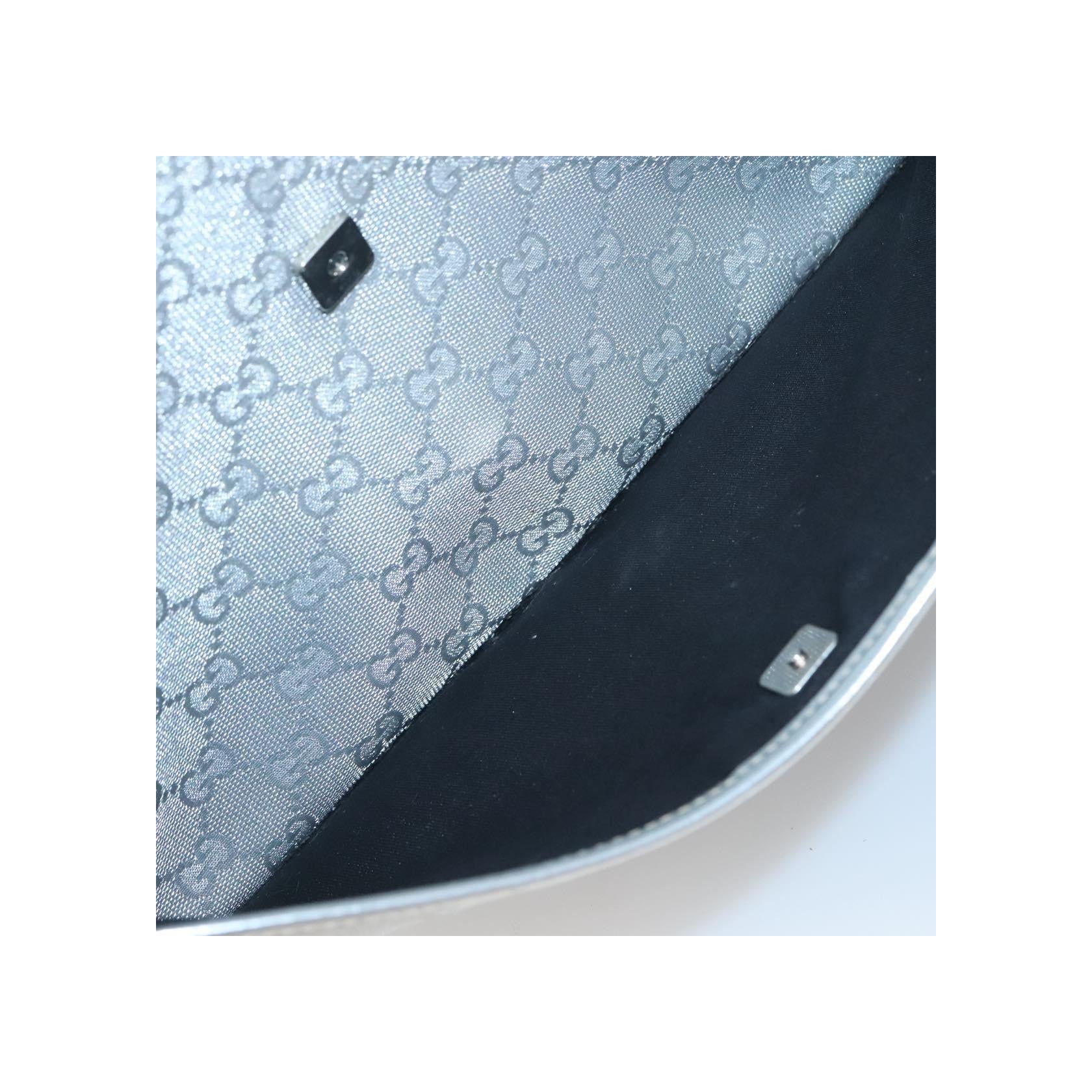 Sac Messager Zippé Gucci - Silver - Image 22