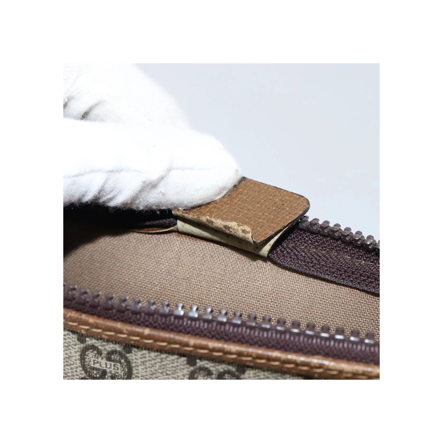 Pochette Zippée Gucci - Beige - Image 12