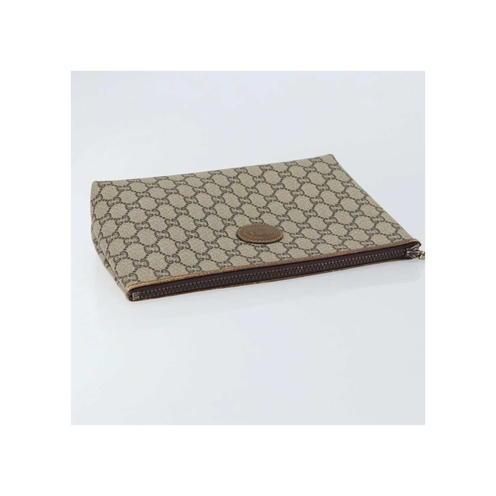 Pochette Zippée Gucci - Beige - Image 13
