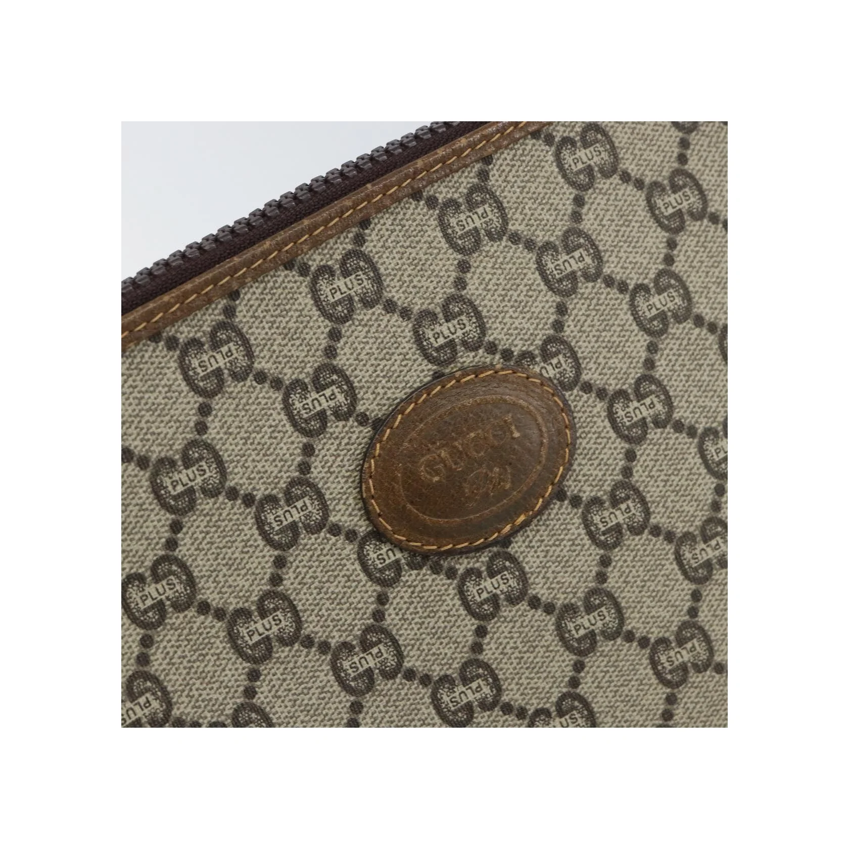 Pochette Zippée Gucci - Beige - Image 15