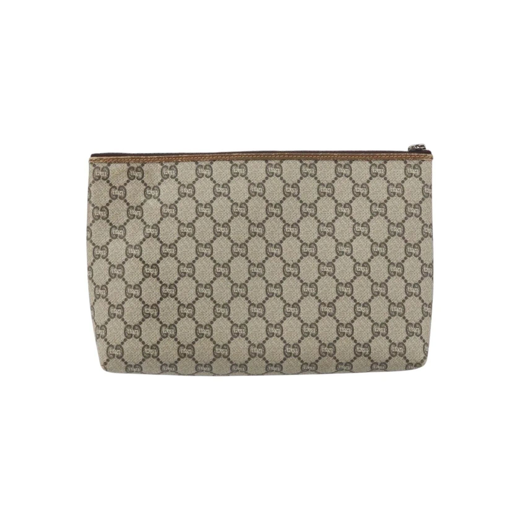 Pochette Zippée Gucci - Beige - Image 2