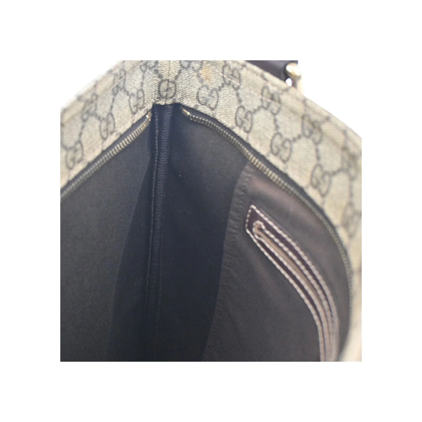 Sac Messager Zippé Gucci - Brown - Image 12