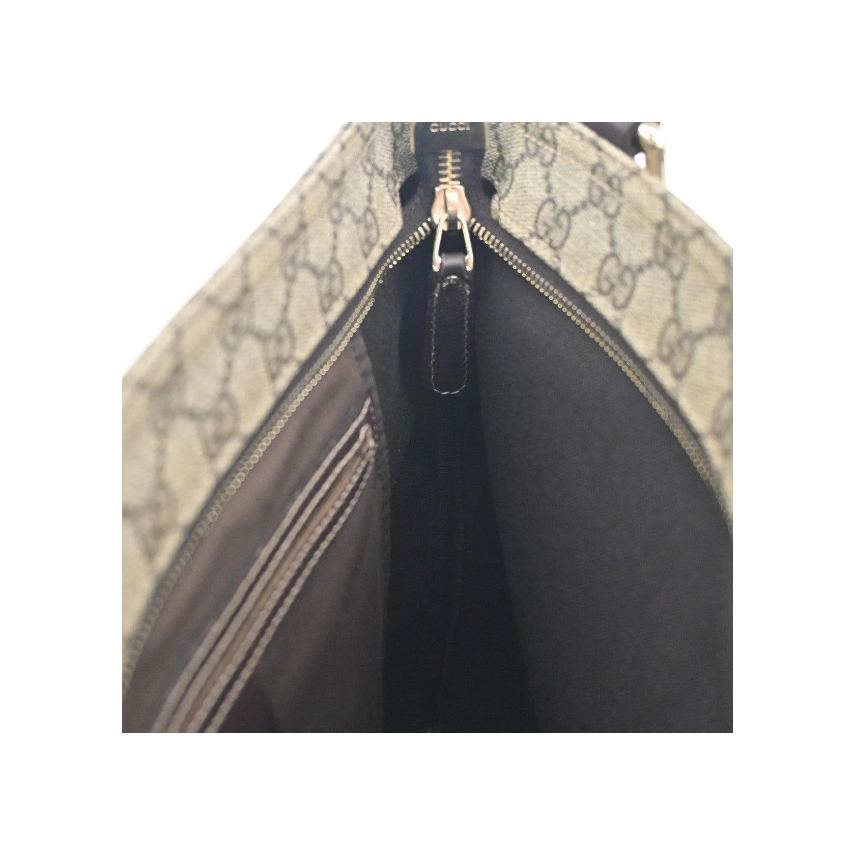 Sac Messager Zippé Gucci - Brown - Image 13