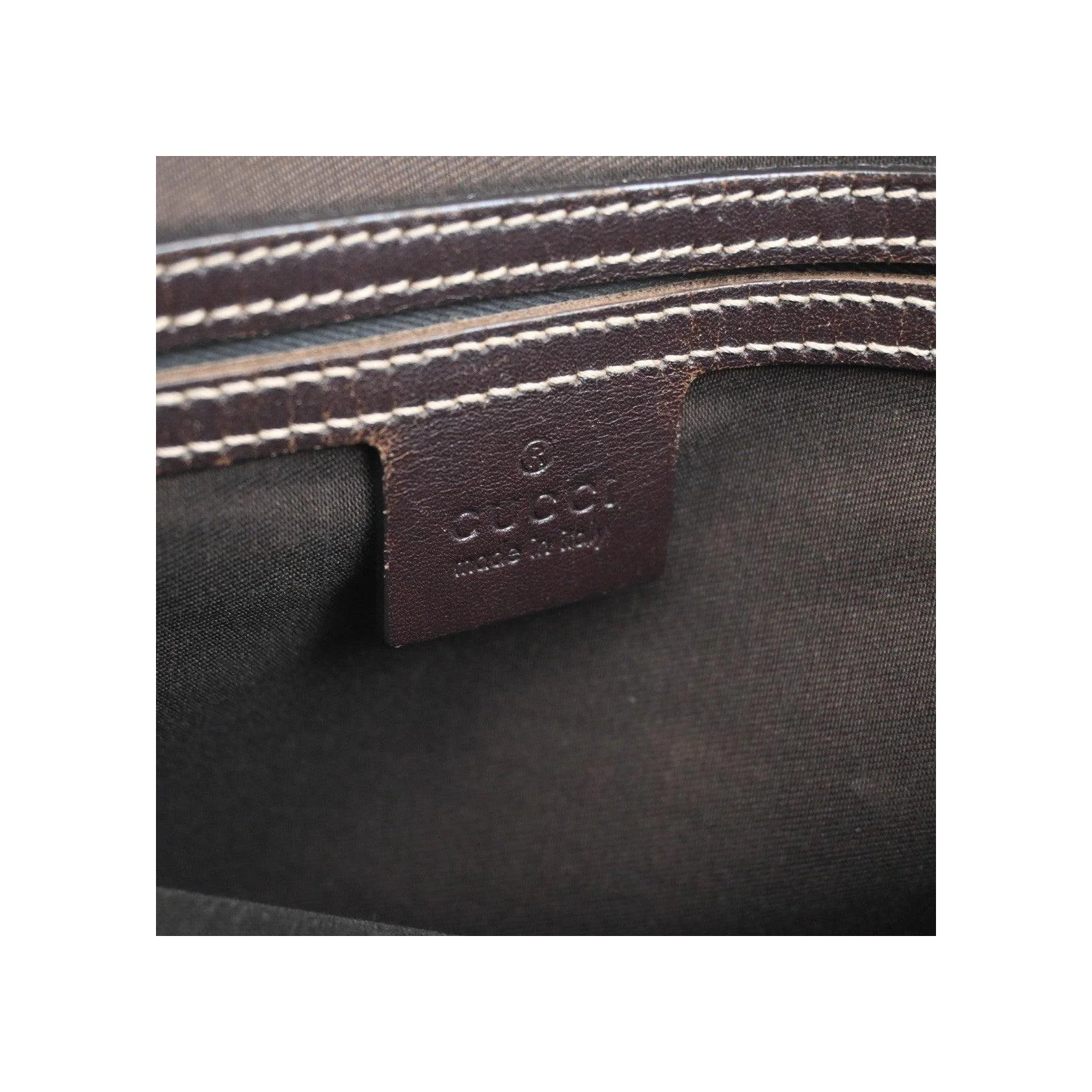 Sac Messager Zippé Gucci - Brown - Image 5