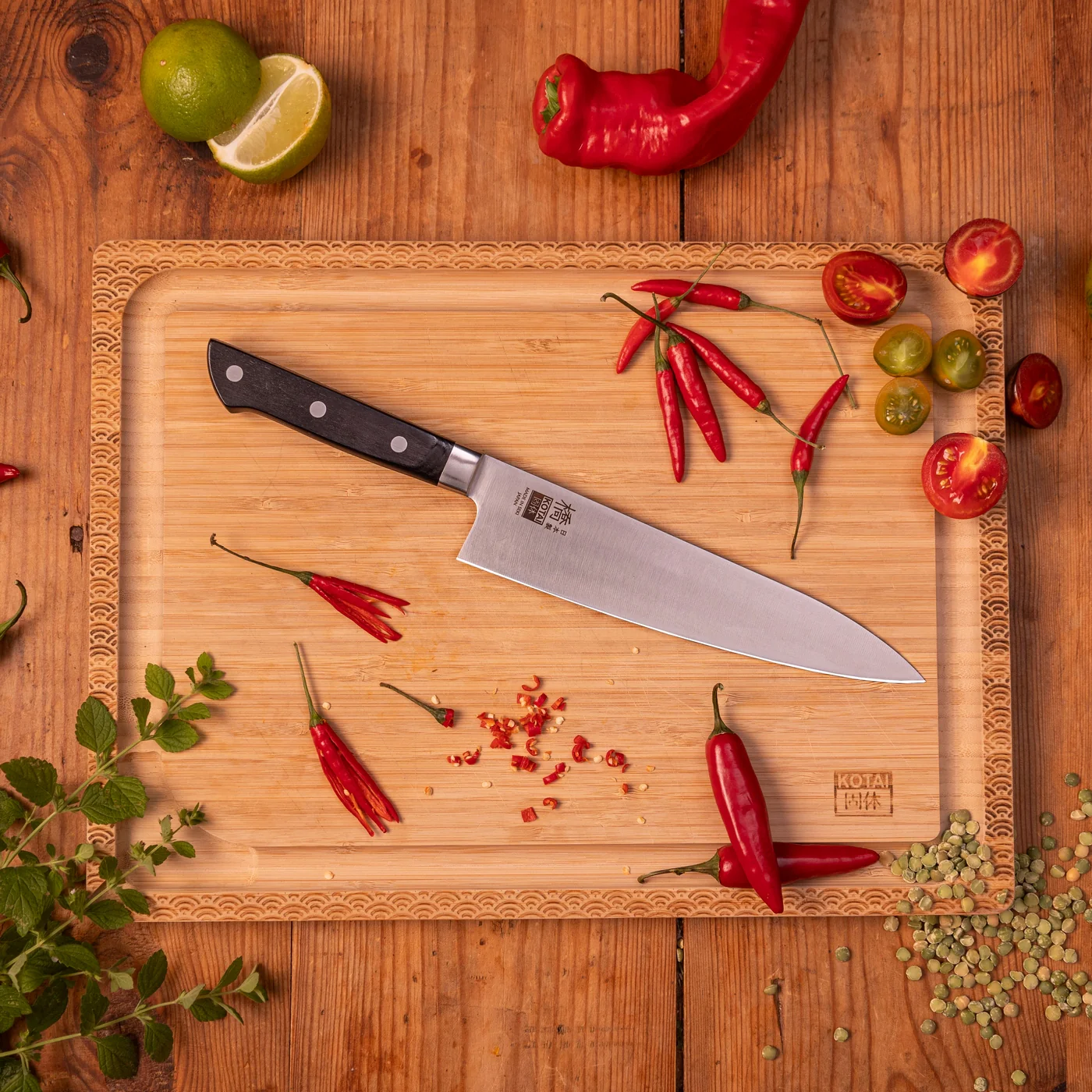 Collection Hashi Classique - Couteau De Chef Gyuto - 21cm - Image 2