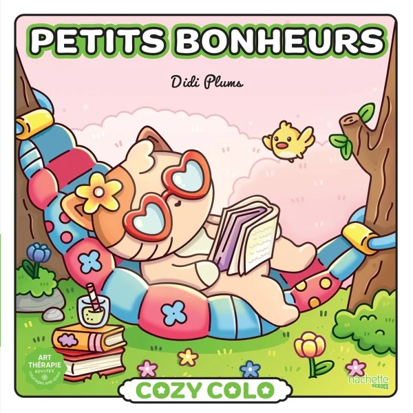 Coloriage Anti-Stress - Cozy Colo Didi Plums : Petits Bonheurs - Image 2