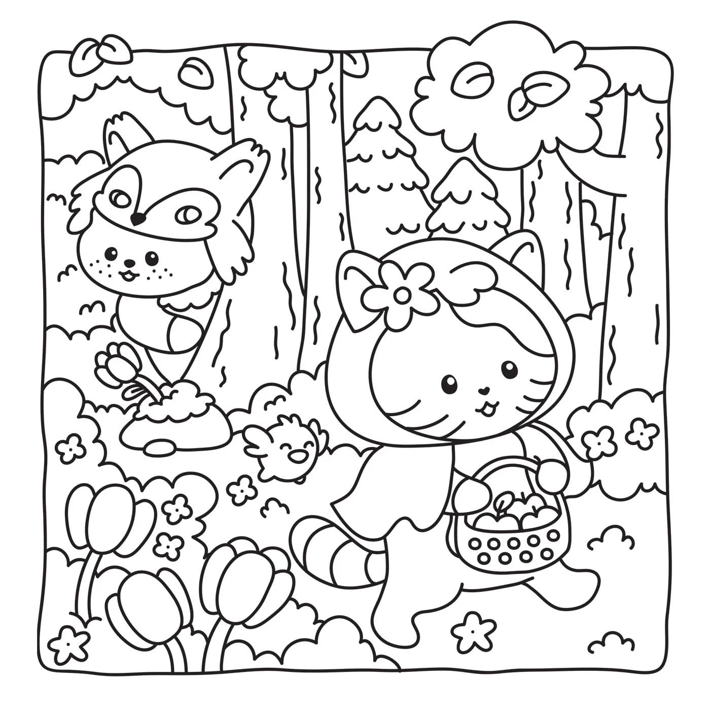 Coloriage - Cozy Colo Didi Plums : Contes Et Légendes - Image 2