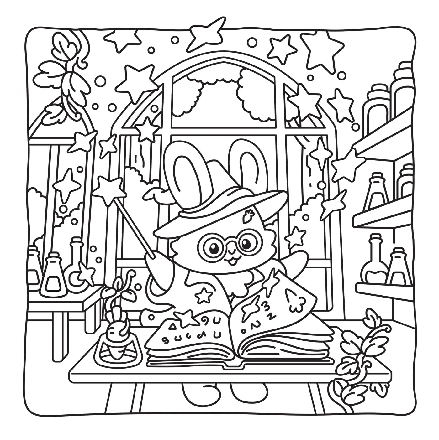 Coloriage - Cozy Colo Didi Plums : Contes Et Légendes - Image 3