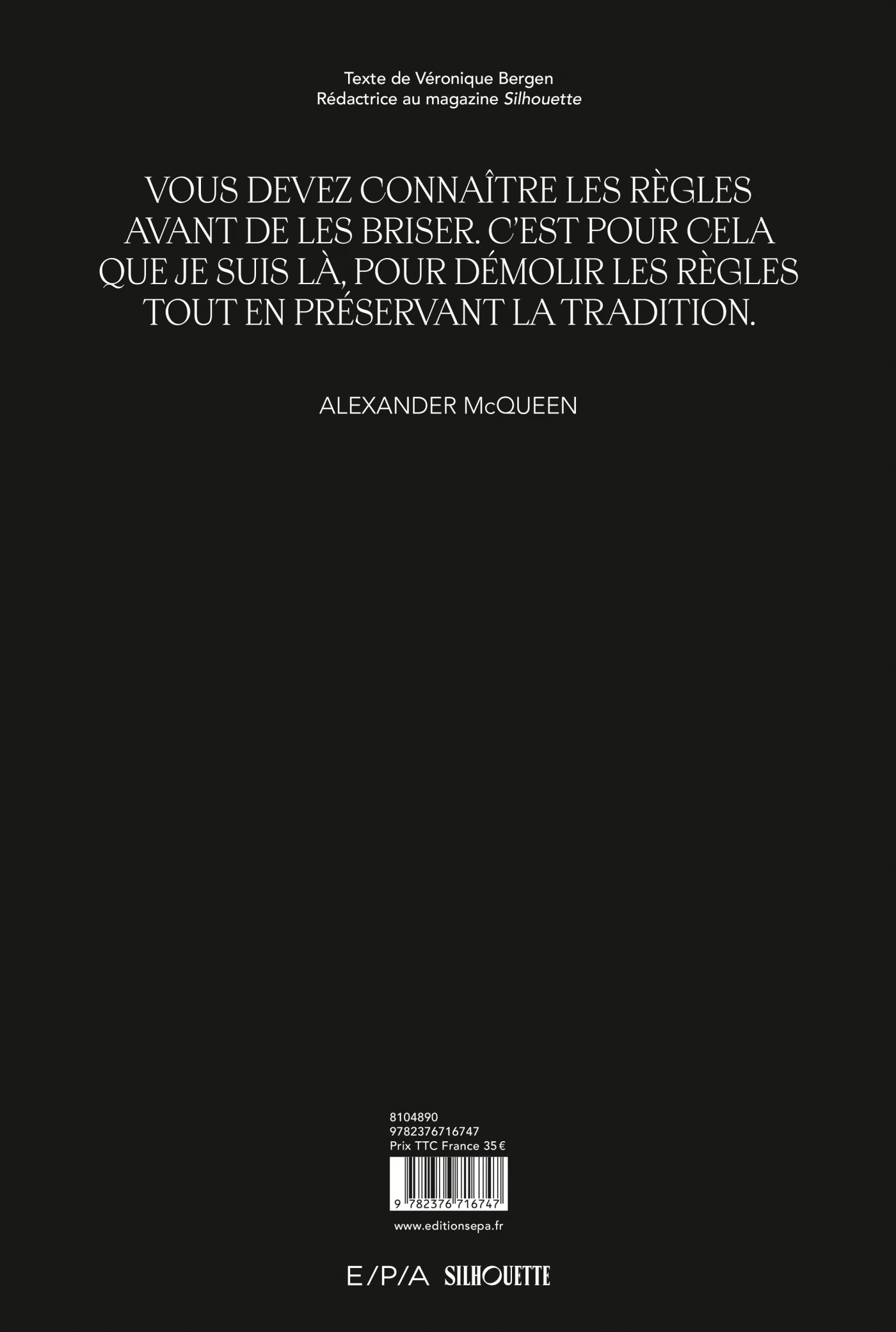 Livre Alexander Mcqueen - Image 2