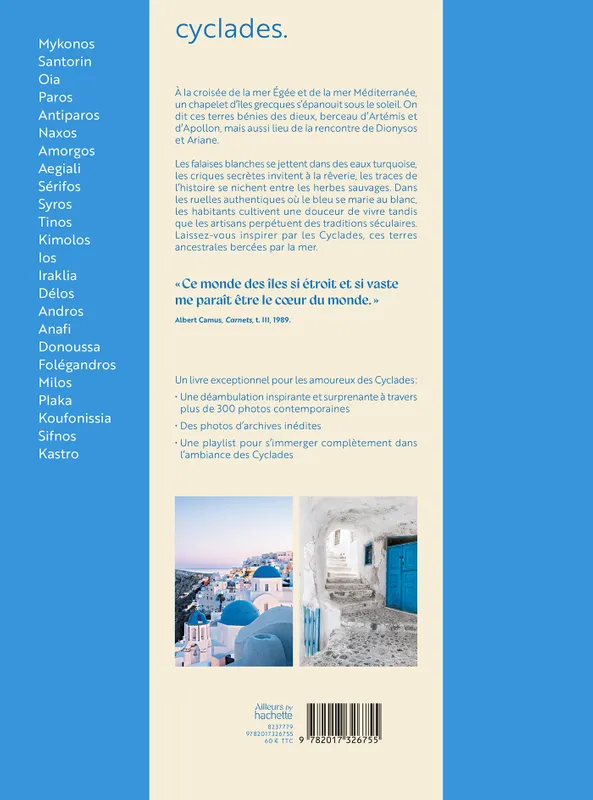 Livre Ailleurs By Hachette : Cyclades - Image 3