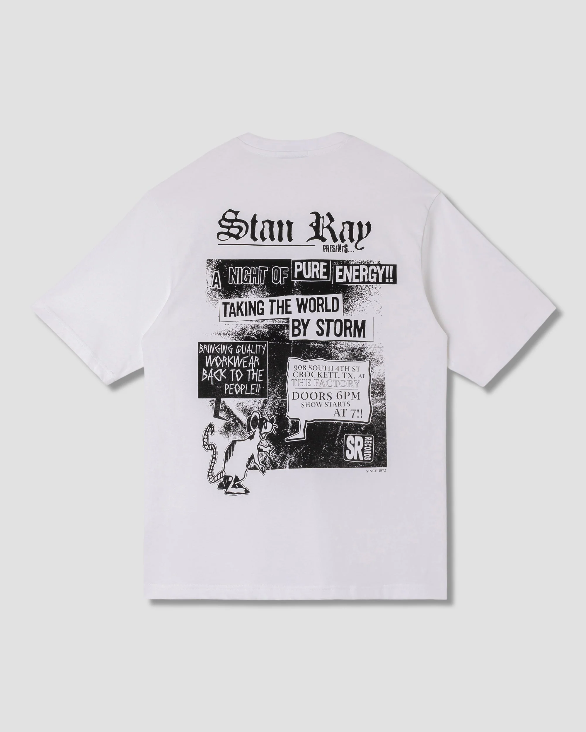 Hardcore Tee - White - Image 2