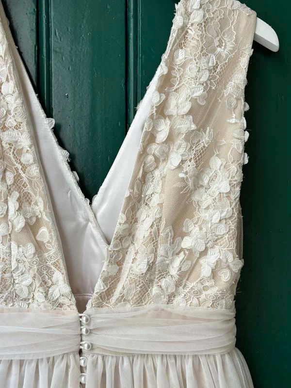 Robe De Mariée Grace - Nude - Image 10