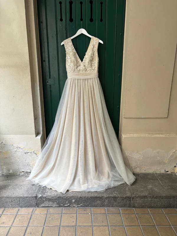 Robe De Mariée Grace - Nude - Image 4