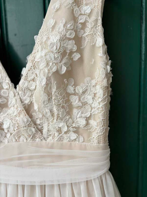 Robe De Mariée Grace - Nude - Image 6