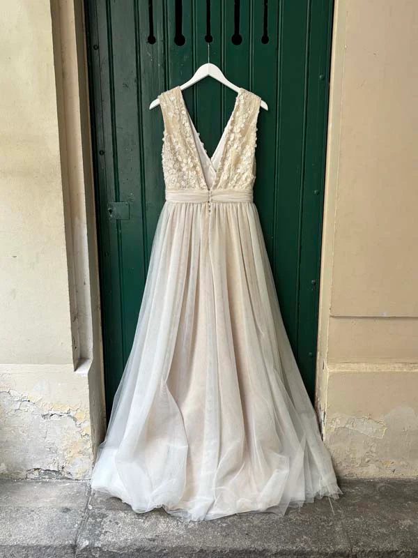 Robe De Mariée Grace - Nude - Image 8