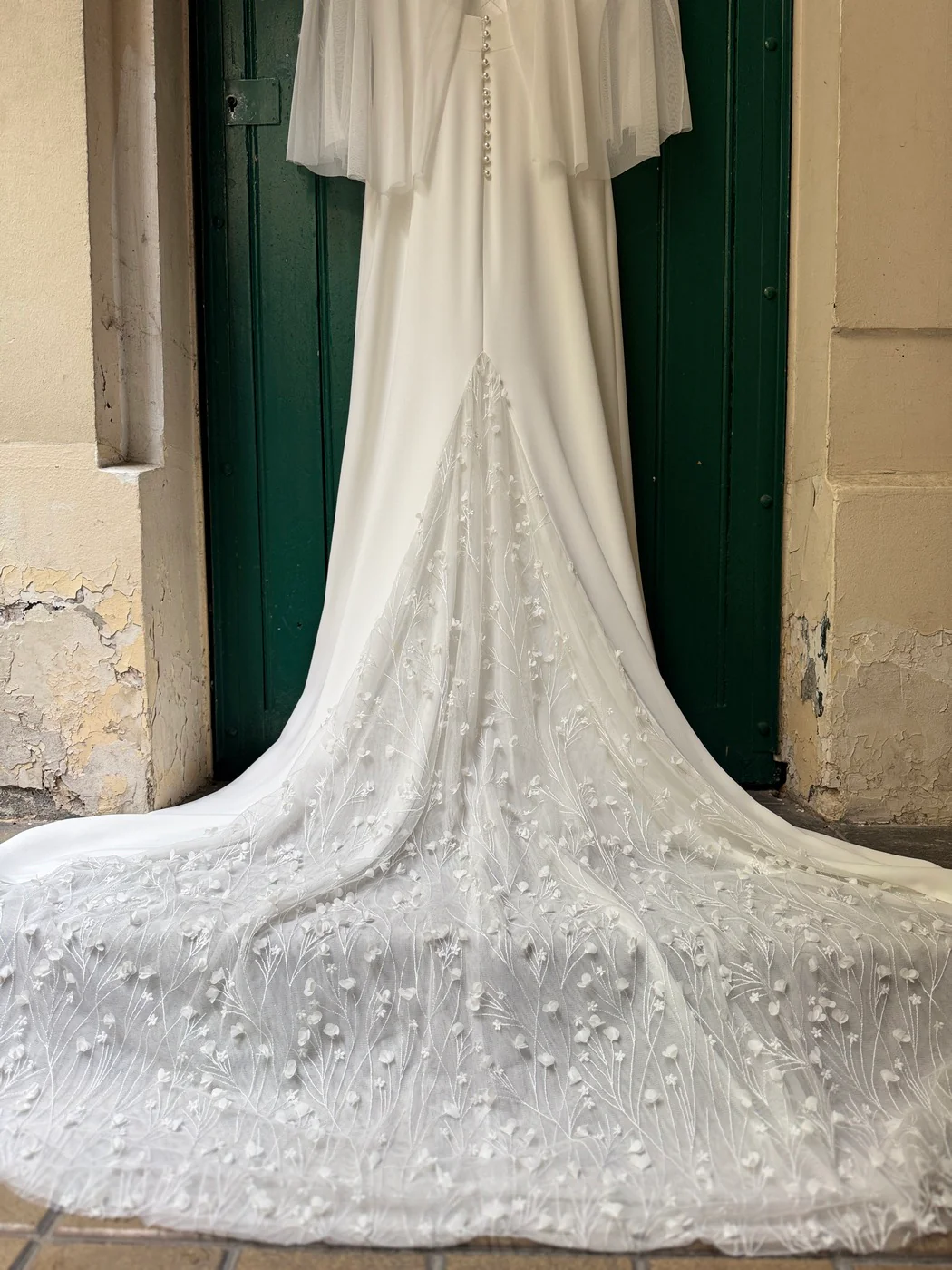 Robe De Mariée Gaïa - Blanc Soie - Image 15