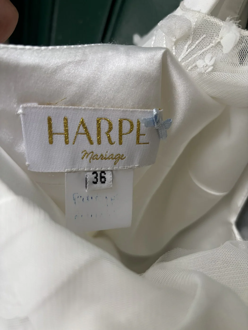 Robe De Mariée Gaïa - Blanc Soie - Image 4