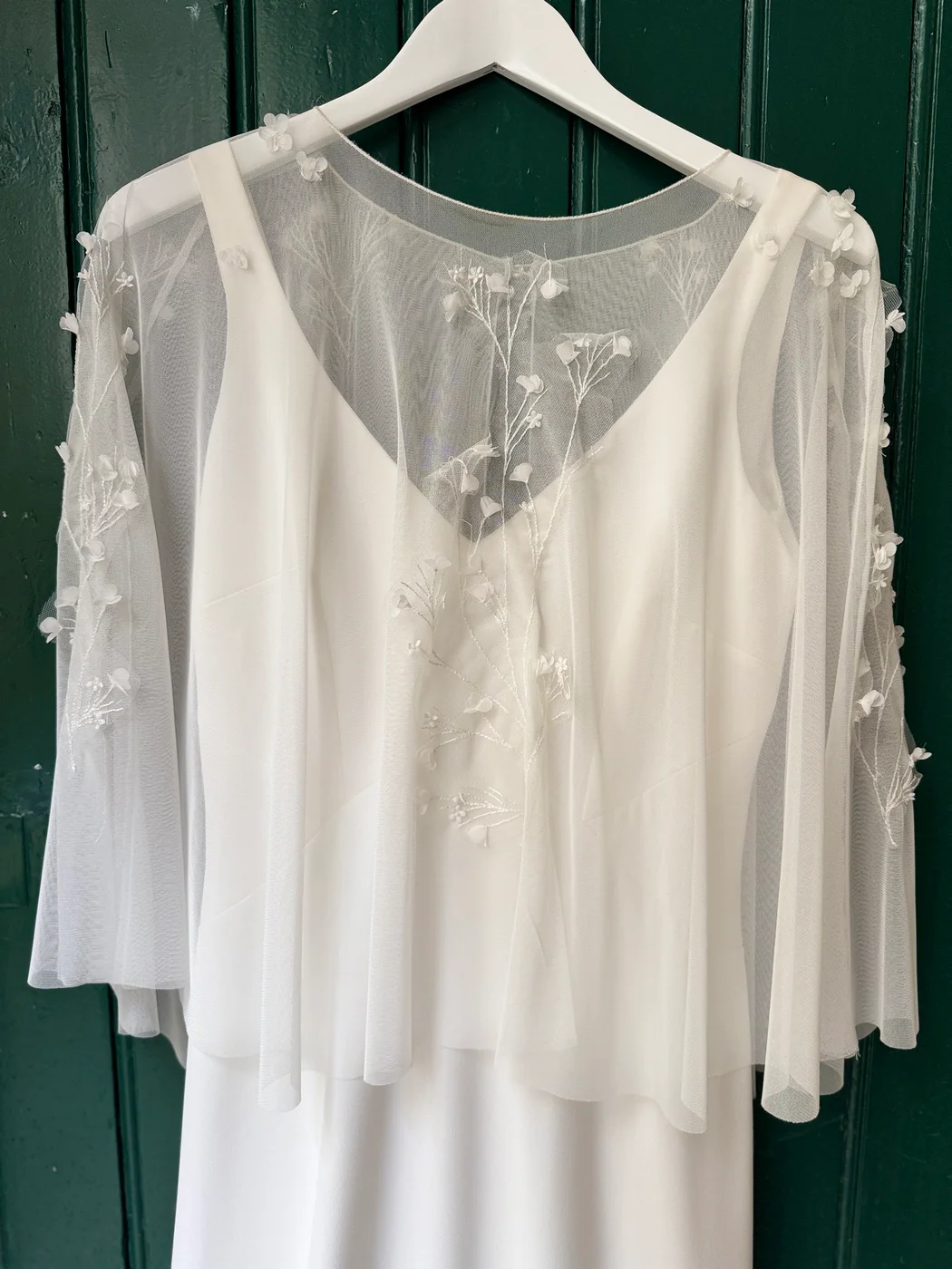 Robe De Mariée Gaïa - Blanc Soie - Image 9