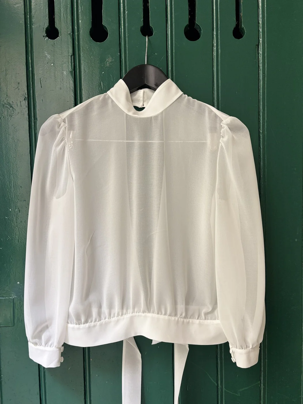 Haut De Mariée Andréa - Blanc Soie - Image 11