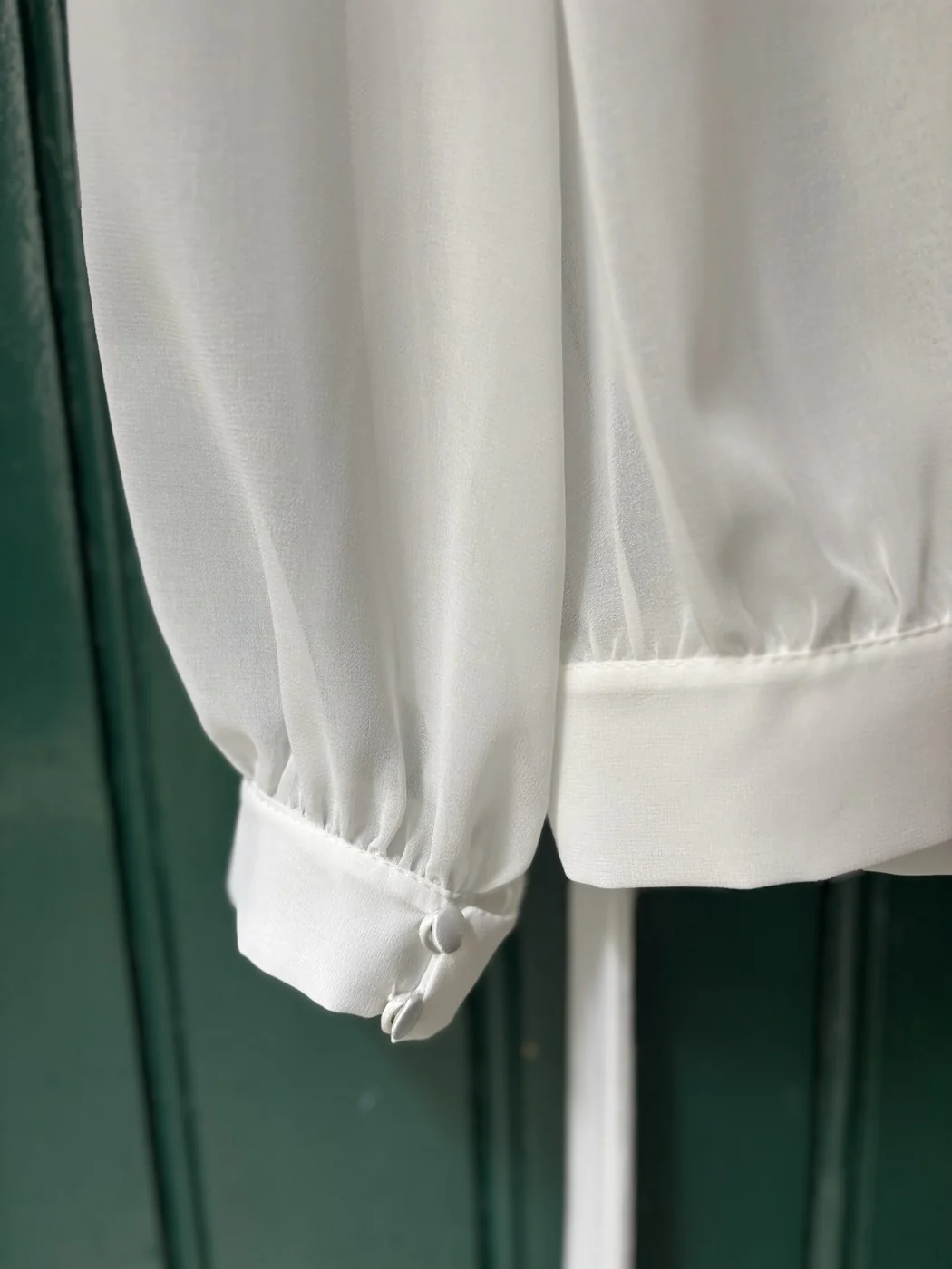 Haut De Mariée Andréa - Blanc Soie - Image 6