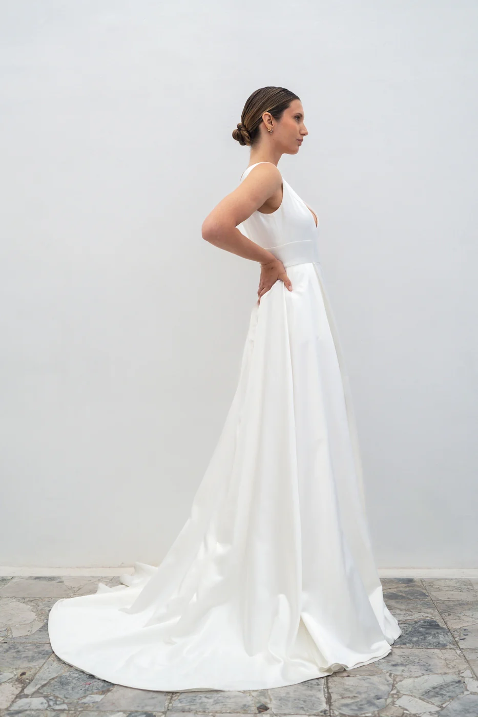 Robe De Mariée Adelaïde - Blanc Optique - Image 2