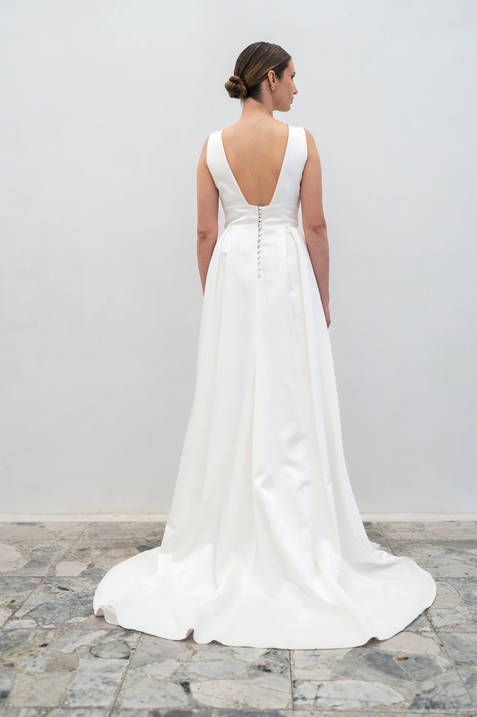 Robe De Mariée Adelaïde - Blanc Optique - Image 3