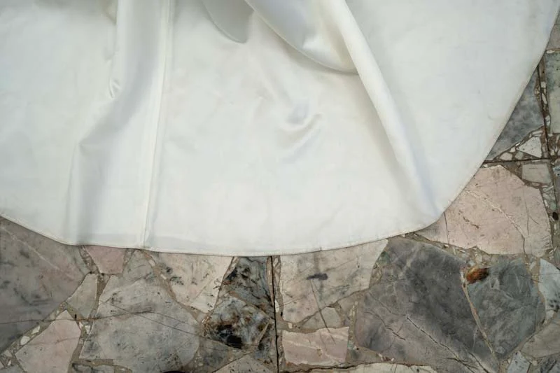 Robe De Mariée Adelaïde - Blanc Soie - Image 5