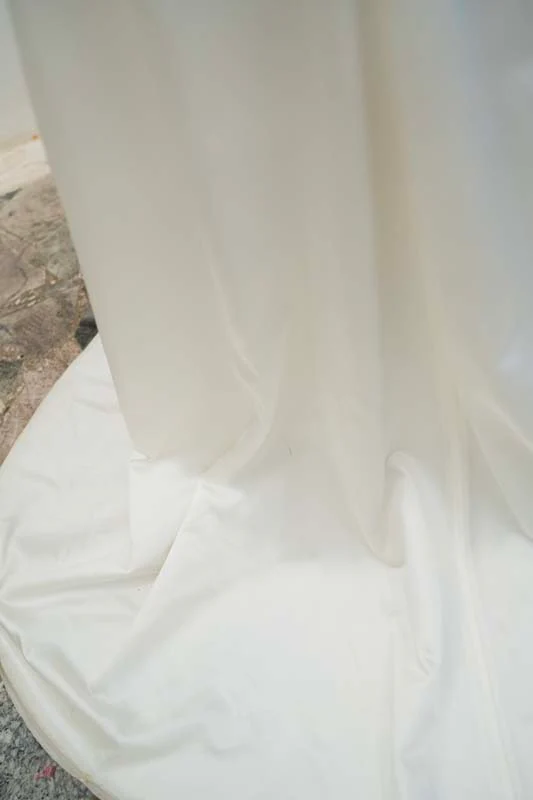Robe De Mariée Adelaïde - Blanc Soie - Image 6