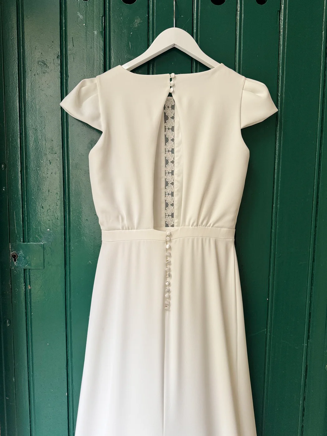 Robe De Mariée Agathe - Blanc Soie - Image 11