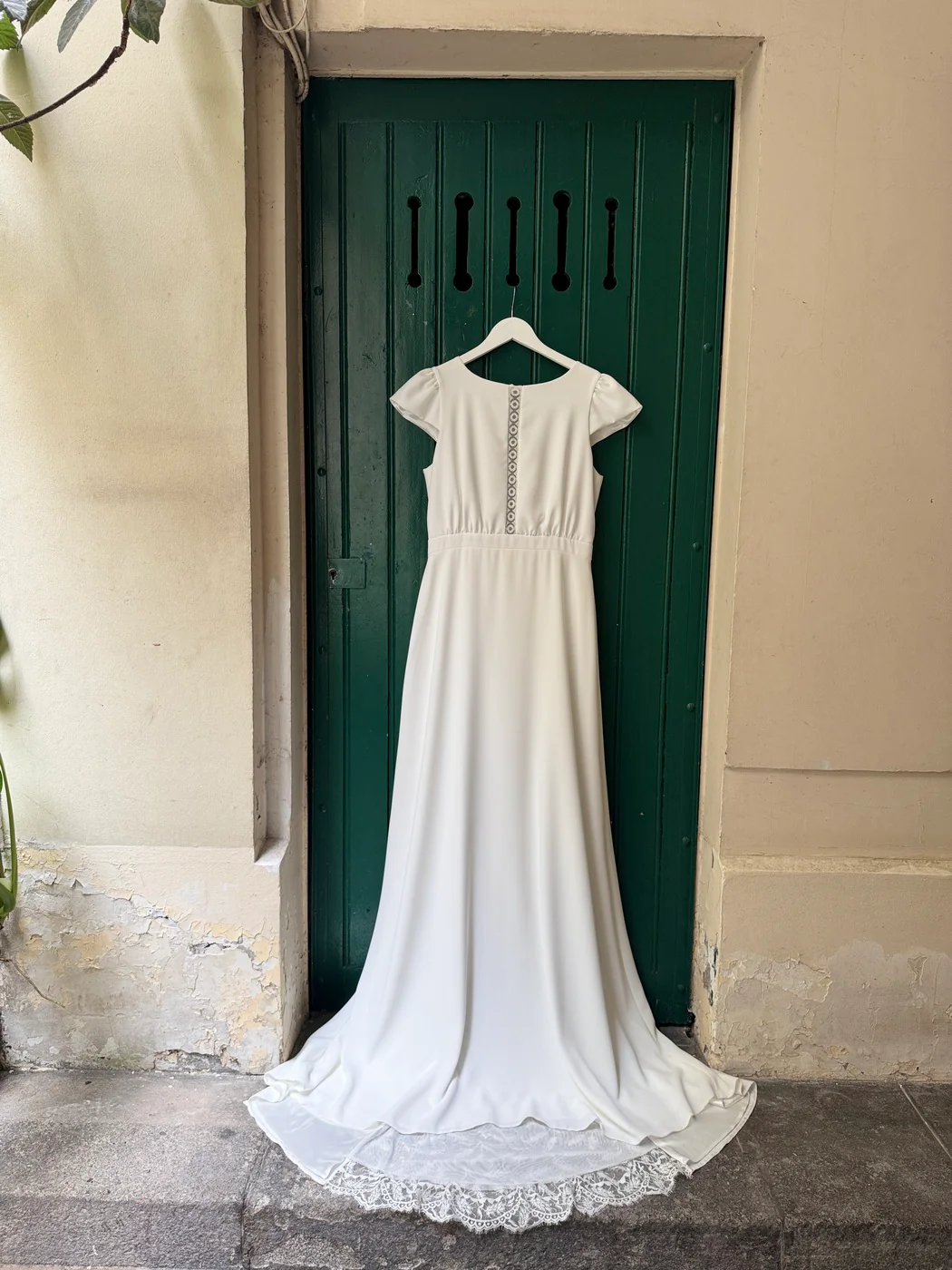 Robe De Mariée Agathe - Blanc Soie - Image 14