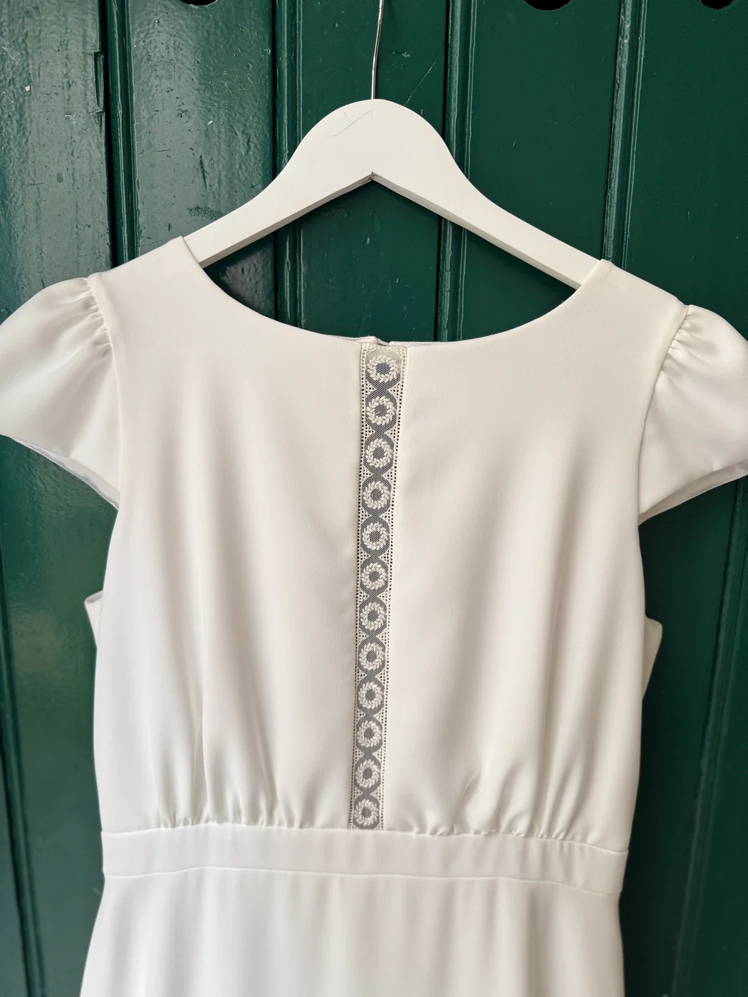 Robe De Mariée Agathe - Blanc Soie - Image 15