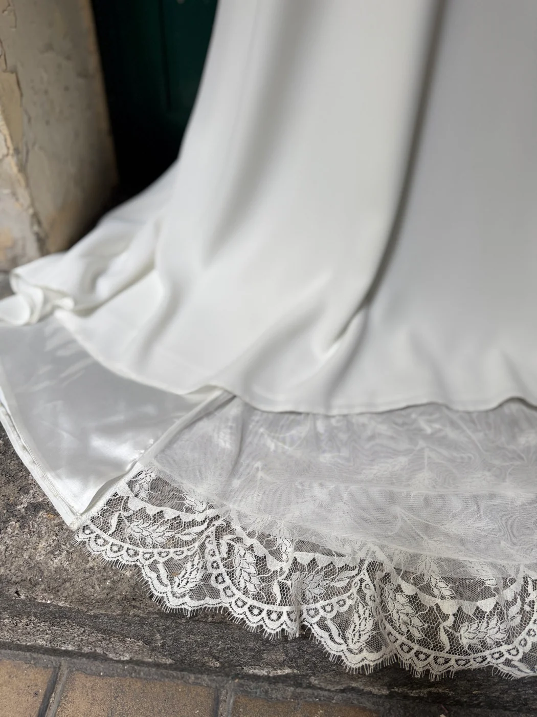 Robe De Mariée Agathe - Blanc Soie - Image 16