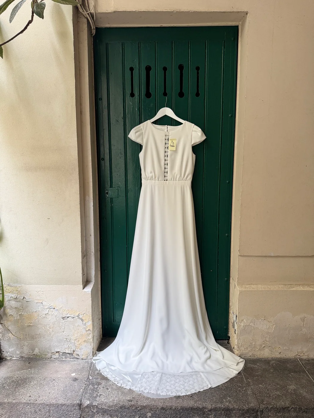 Robe De Mariée Agathe - Blanc Soie - Image 6