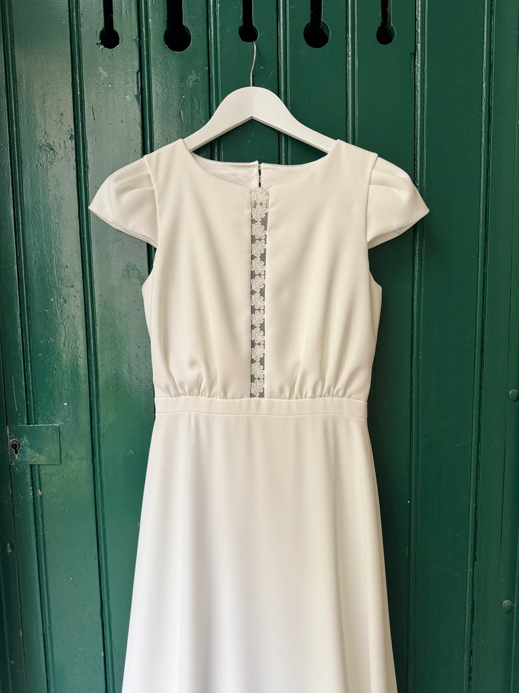 Robe De Mariée Agathe - Blanc Soie - Image 7
