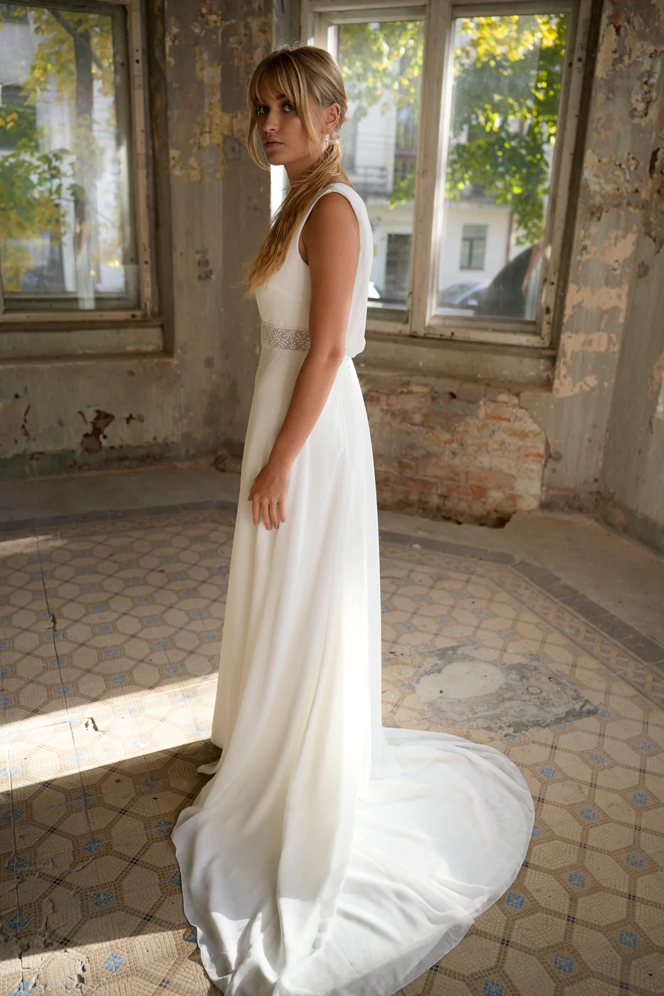 Robe De Mariée Albane - Blanc Soie - Image 13