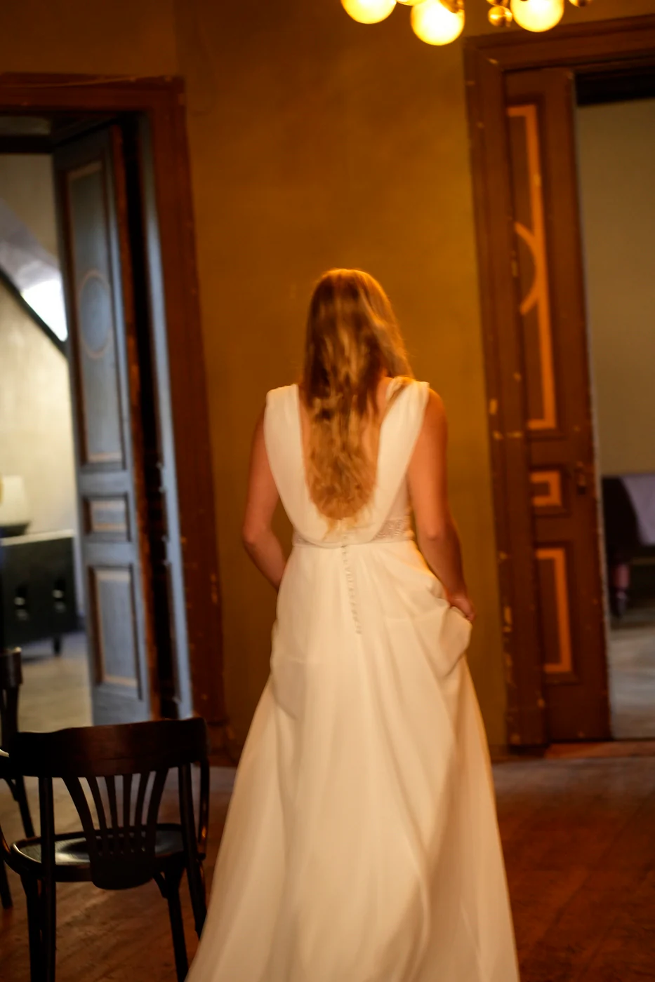Robe De Mariée Albane - Blanc Soie - Image 14